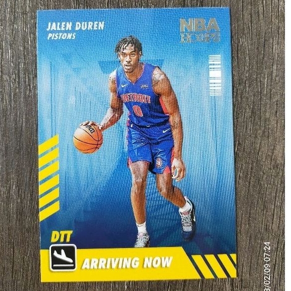 2022-23 Hoops Arriving Now 底特律活塞隊 Jalen Duren 特卡