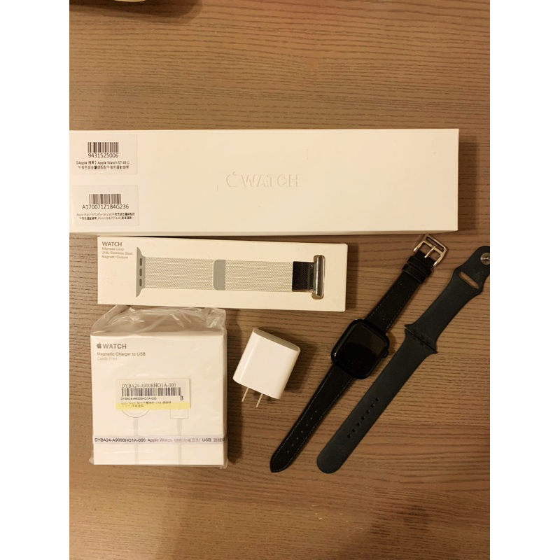 Apple Watch S7 LTE 45mm 保固中 近全新 蘋果 手錶