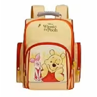小熊維尼超輕吹哨護脊書包 迪士尼卡通系列 兒童書包 開學必備 雙肩後背包