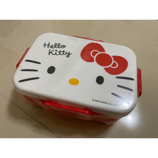 Hello Kitty 大臉款-雙格便當盒/保鮮盒