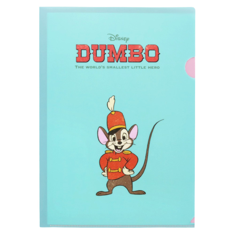 sun-star 日本製 Disney 迪士尼 復古系列 A4資料夾 Dumbo 小飛象