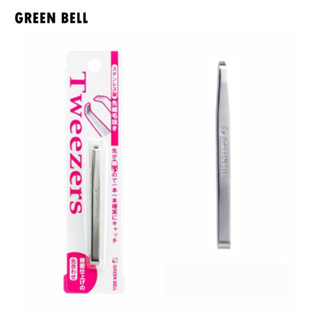 日本綠鐘 GREEN BELL 不銹鋼平式細口拔毛夾 PSG-010 【官方旗艦館】