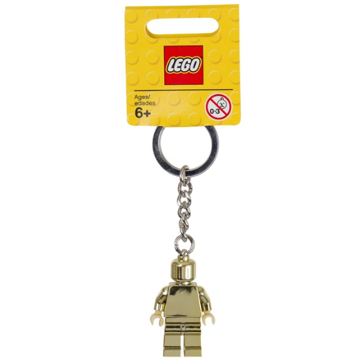 《狂樂玩具屋》 LEGO 850807 小金人鑰匙圈 Gold Minifigure Key Chain