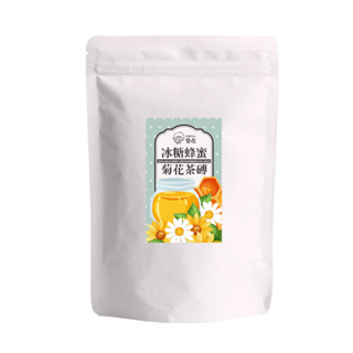 Chill愛吃 季節限定花果磚-冰糖蜂蜜菊花茶磚 34g