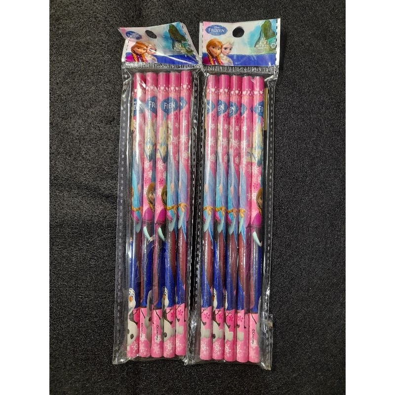 【全新】彩虹鉛筆、日本迪士尼冰雪奇緣2B鉛筆｜#文具#鉛筆#迪士尼#公主