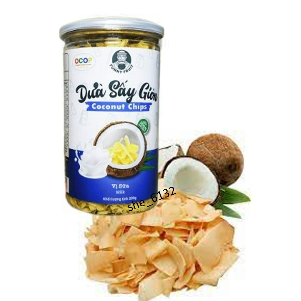 越南 Dua Say Gion coconut Chips 椰子乾 椰子脆片