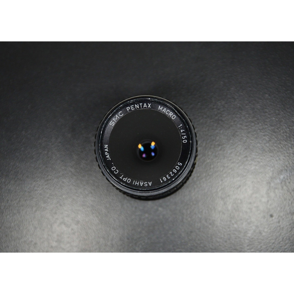 【經典古物】Pentax-K SMC Macro 50mm F4 手動鏡頭 定焦鏡 少見K版 SMC微距鏡頭