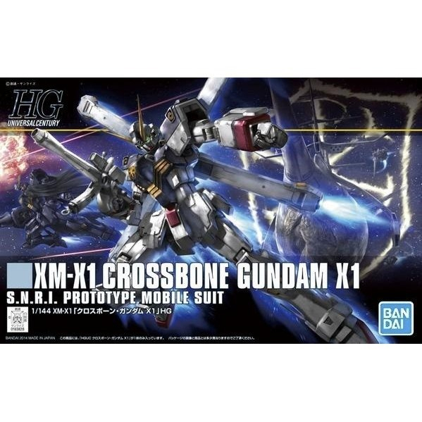 BANDAI 組裝模型 HGUC #187 1/144 骷髏鋼彈X1『妖仔玩具』 全新現貨