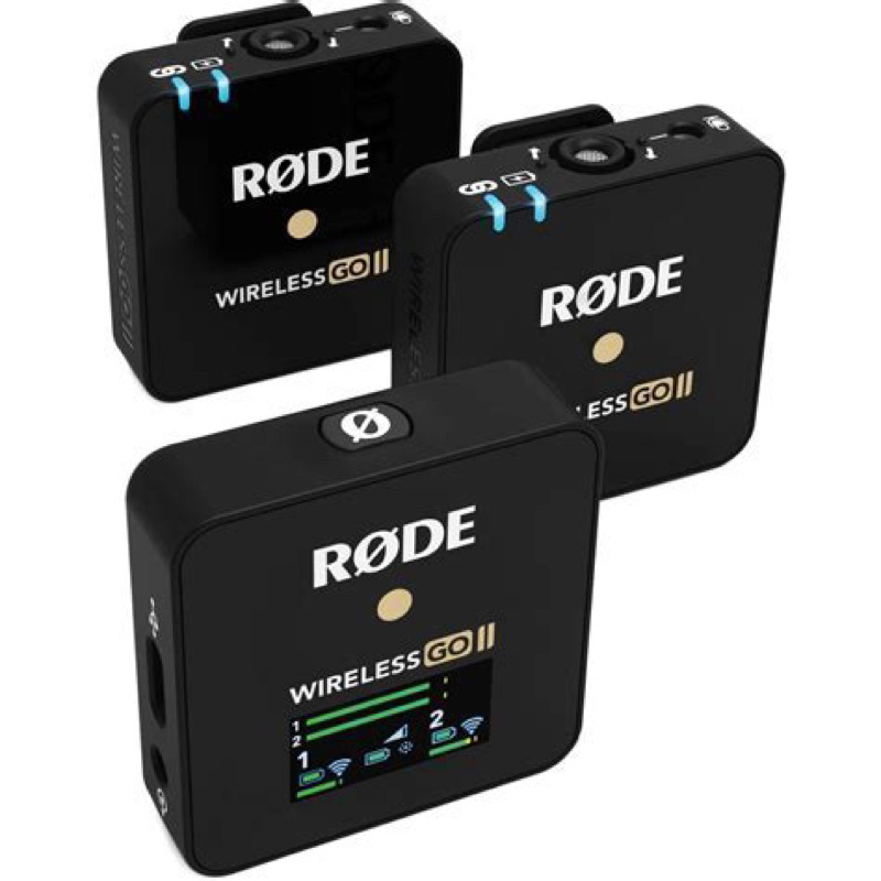 [台中柯達行］RODE Wireless GO II 微型麥克風 1對2 免運費💳