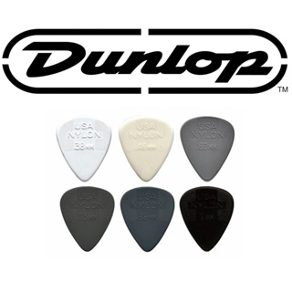 美國 Dunlop Pick Nylon Standard 吉他 匹克 撥片 彈片【他,在旅行】