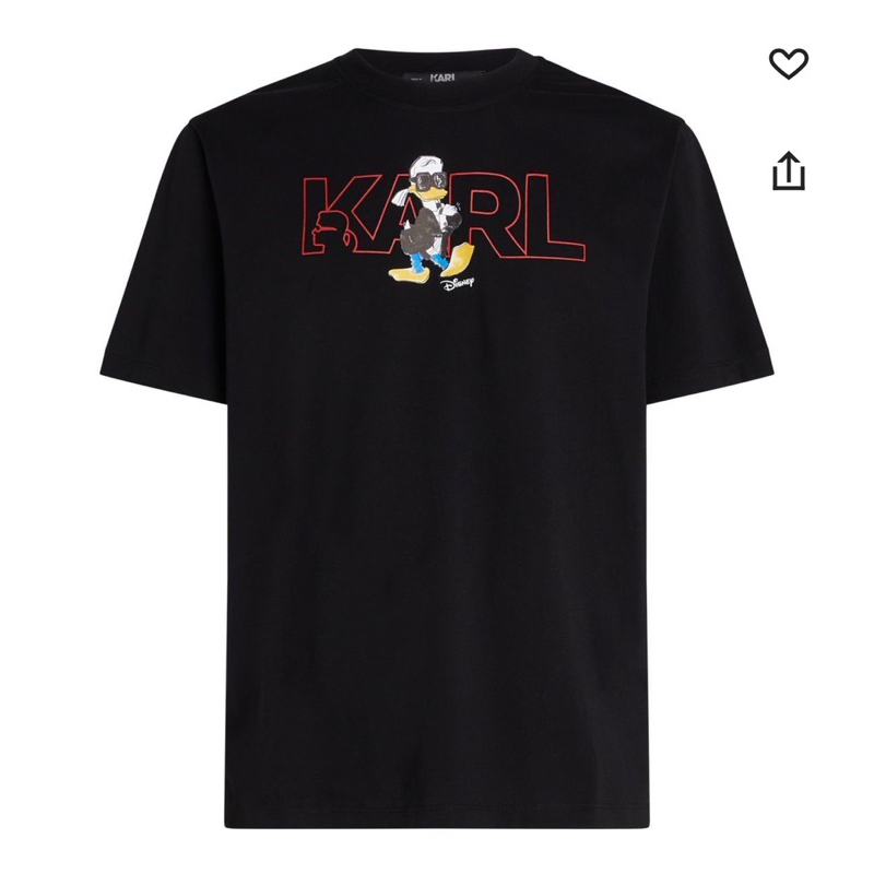 【KARL LAGERFELD】卡爾X Disney 聯名 T恤