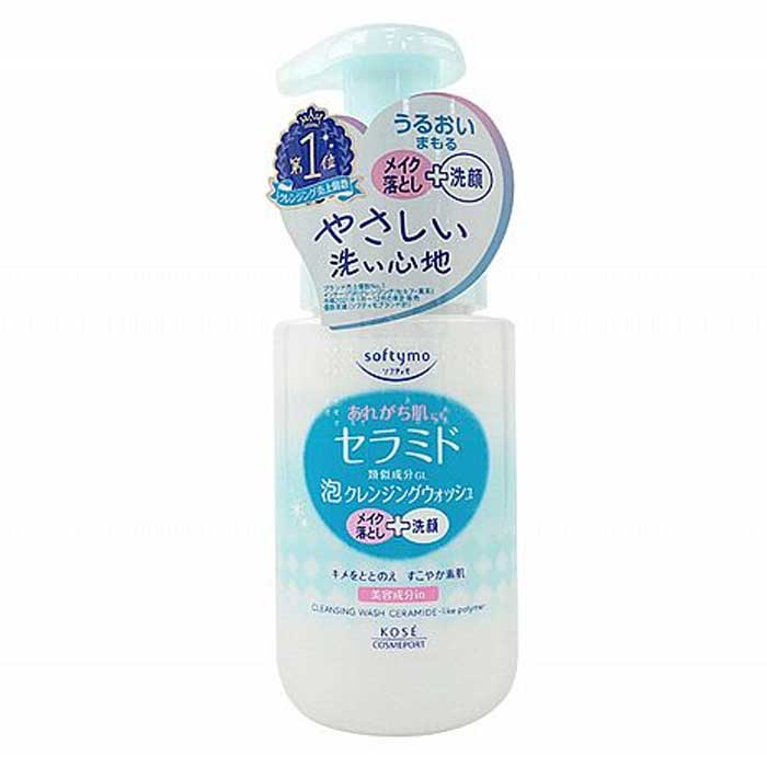 KOSE 高絲 softymo保濕泡沫卸粧洗面乳(200ml)【小三美日】DS012168