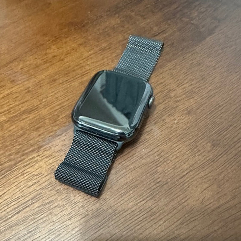 Apple watch series4 GPS+LTE行動網路錶款 44mm 米蘭錶帶
