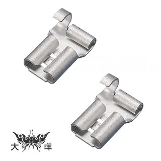 (整包) KSS 凱士士 旗型裸端子 透明旗型絕緣套 公母插 端子 旗型端子 FL1.25-7AG VTL2-7TR