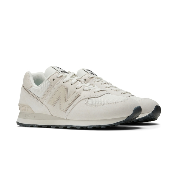 New Balance 休閒鞋 574 U574OF2 中性 奶油白 復古 麂皮 經典款