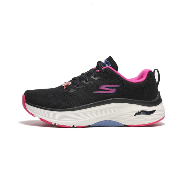 Skechers  Arch Fit 女款 輕量 慢跑鞋 寬楦 足弓支撐 128308WBKPK 【KAORACER】