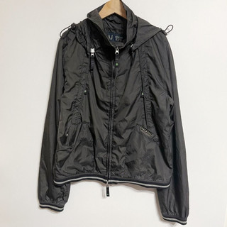 ARMANI JEANS AJ 亞曼尼 短版 風衣外套 46號