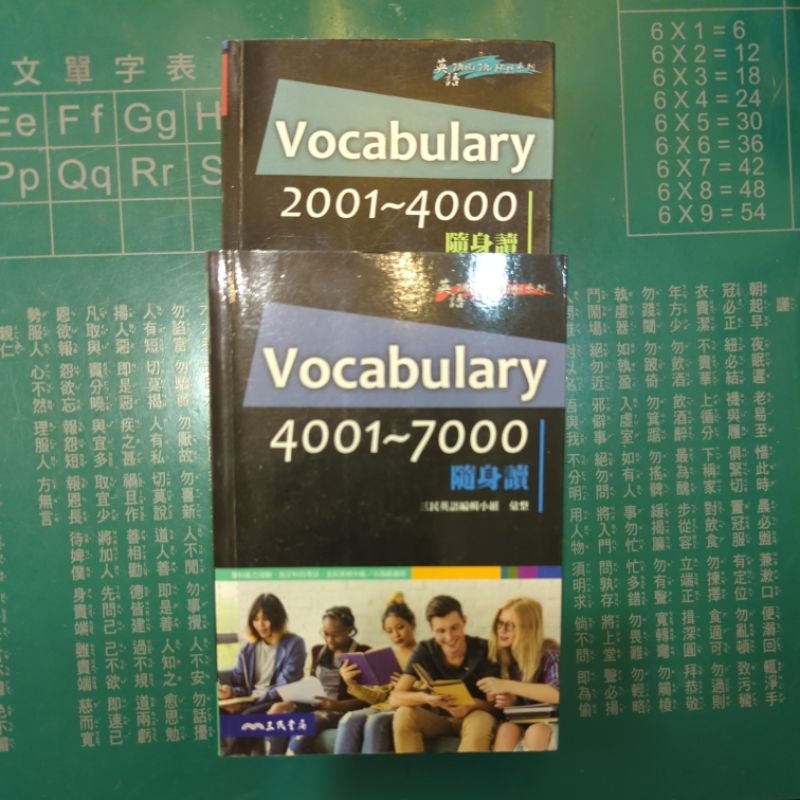 三民學測英文7000單單字書 二手近全新