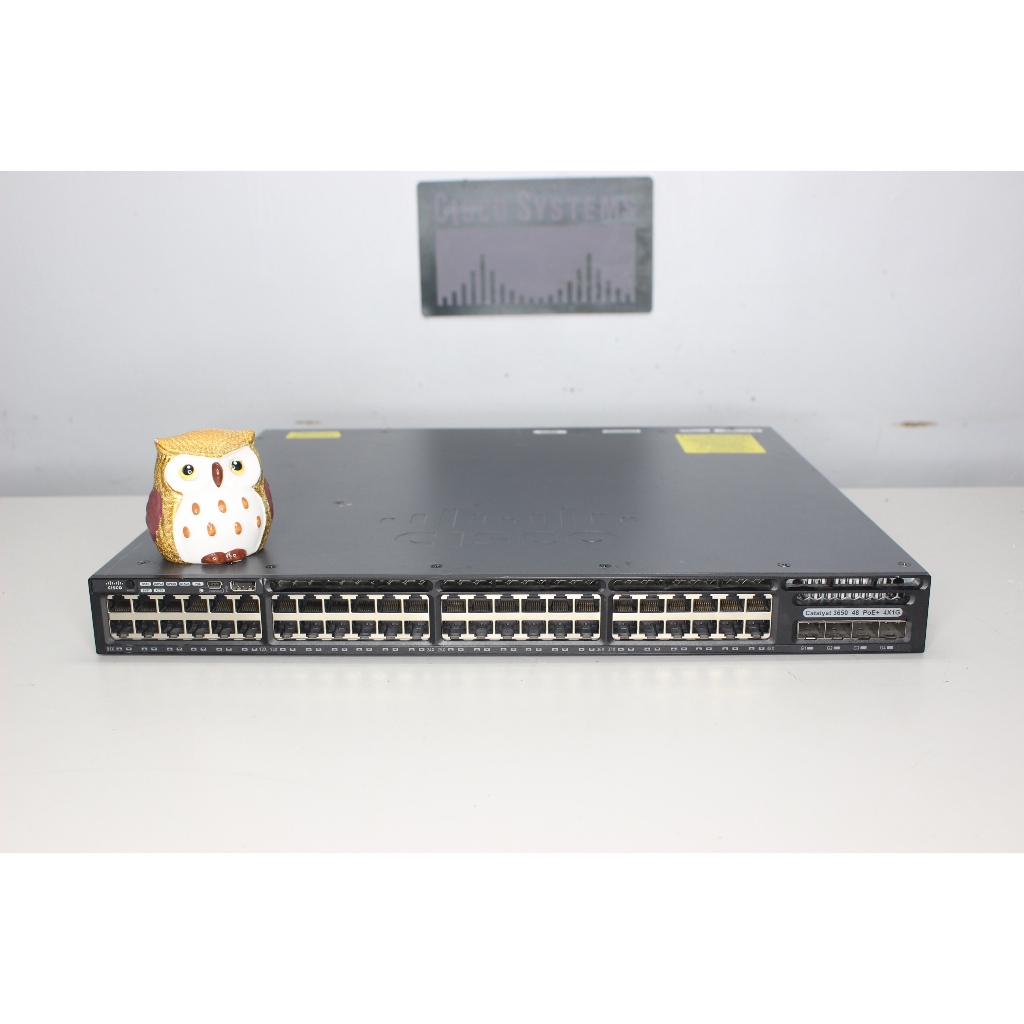 Cisco WS-C3650-48FS-E 48-Port PoE+ 3650 48PS Switch