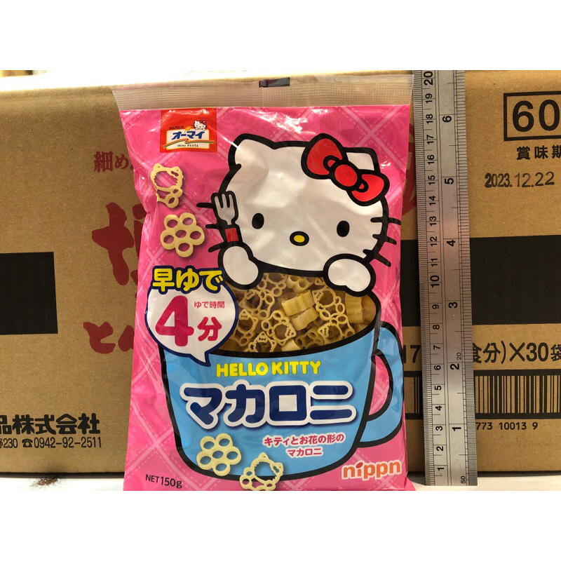 逸品園商店 日本 Hello Kitty 可愛造型通心麵 120公克 2025.7.31