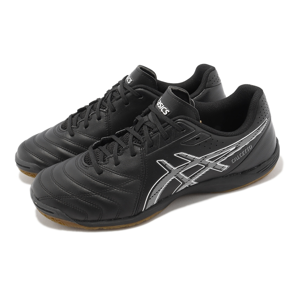 ASICS CALCETTO WD 9 WIDE 寬楦 平底足球鞋 男女 1113A037-001【S.E運動】