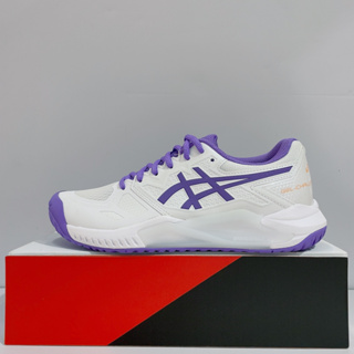 ASICS GEL-CHALLENGER 13 女生 白紫色 緩衝 穩定 包覆 運動 網球鞋 1042A164-104