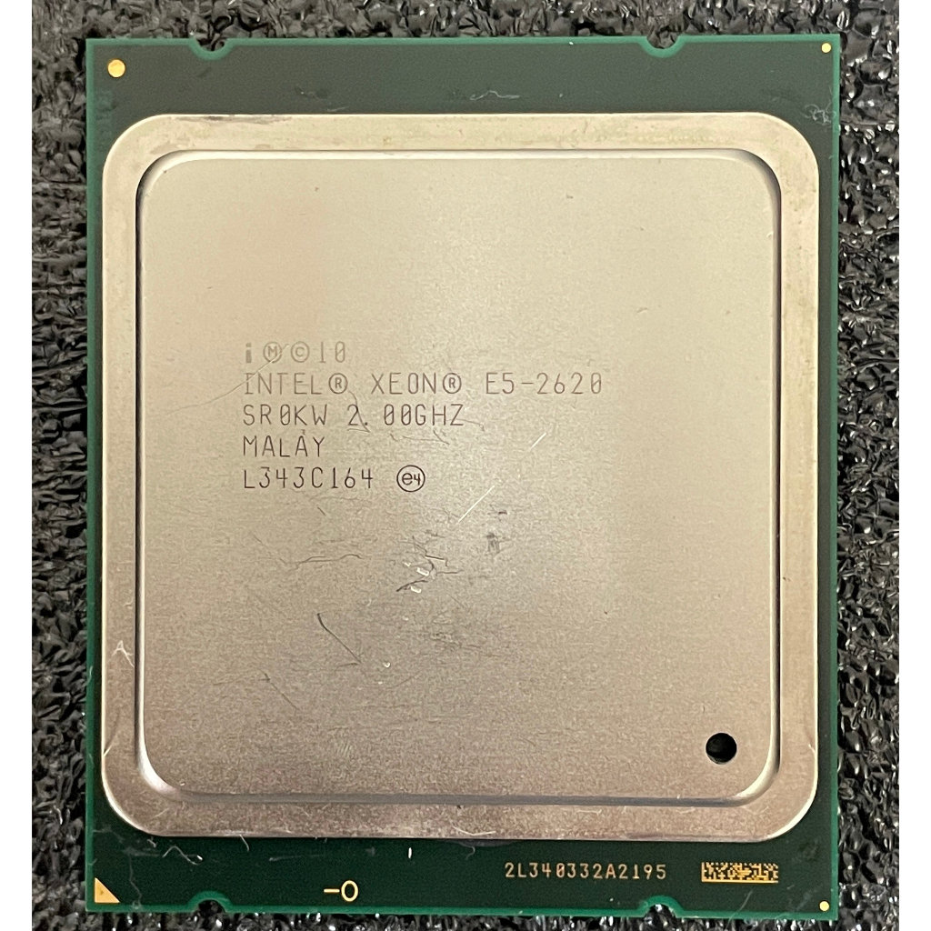 ⭐️【Intel E5-2620 最高 2.50 GHz 6核12緒】⭐ 無風扇/附散熱膏/保固3個月