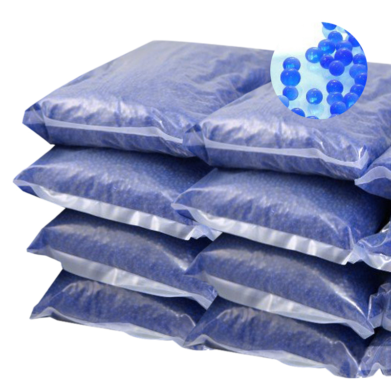 藍色水玻璃矽膠乾燥劑 1 公斤包裝 獨家贈送束口式棉袋 可DIY水玻璃除濕包 除濕劑 乾燥包【乾燥工場】