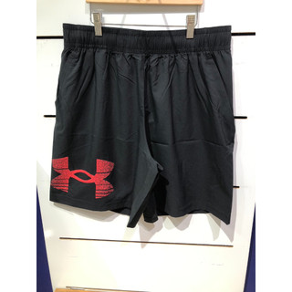 【清大億鴻】Under Armour 男 Woven 短褲 黑色1377139-001