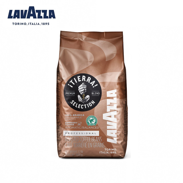 義大利【LAVAZZA】TIERRA SELECTION 咖啡豆 ｜1000g