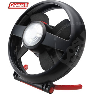 【Coleman】2合1風扇LED露營燈CPX6(燈具與風扇皆可2段式調整)天幕帳蓬掛燈.客廳帳棚吊燈_CM-0346J