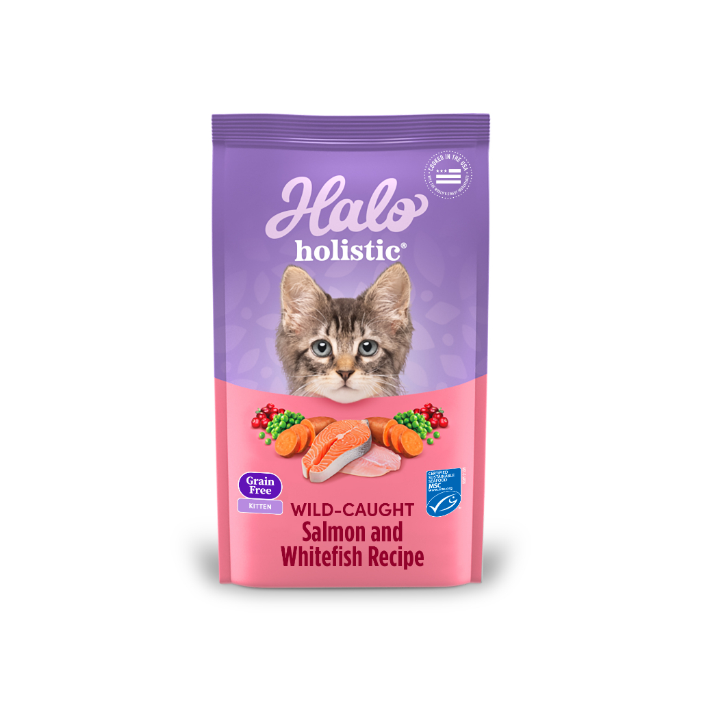 HALO 嘿囉  幼貓 成貓 貓飼料 6磅 WDJ推薦 最接近鮮食的乾糧 貓飼料 貓乾糧