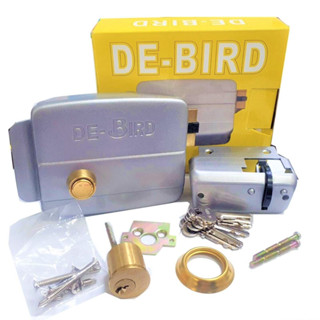 【內開型電鎖】DE BIRD 第一鳥電鎖 (正鎖) 銅頭 大門鎖 內開大門電鎖 內拉門鎖 鐵門鎖 安全鎖 替代OK688