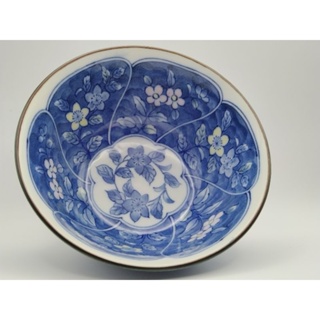 | CHING CHING 雜貨 | 二手良品 | 日本雪峰瓷器 | 餐具 | 飯碗 | 碗盤 | 藍紋花瓷碗+瓷盤