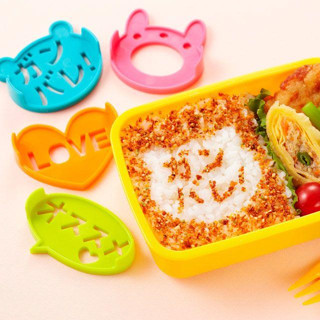 asdfkitty*日本 TORUNE 粉醬料模型-糖粉篩-日文.英文.愛心.熊.兔-做便當-蛋糕-灑糖粉-香鬆.海苔醬