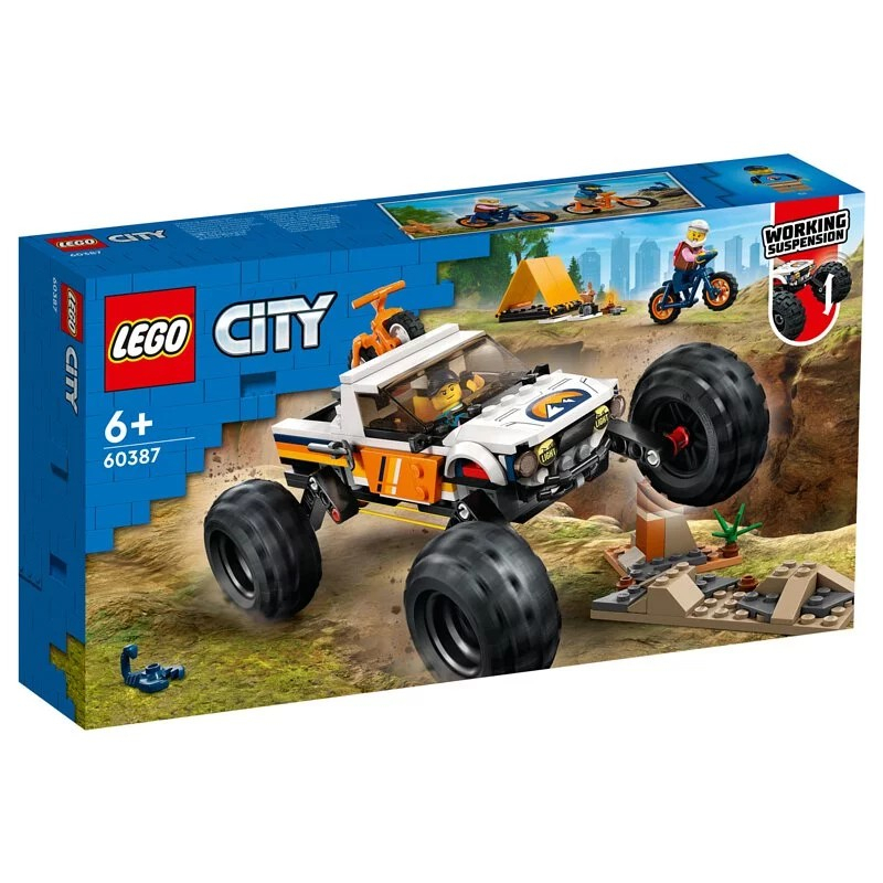 樂高LEGO City系列 越野車冒險  60387