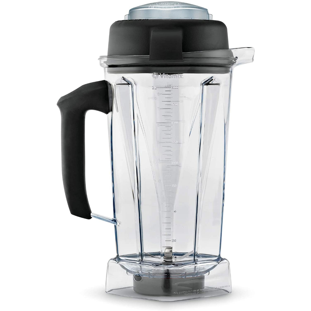 美國代購 Vitamix 64oz 2公升 濕杯 含蓋.杯體.刀座 全新品 保固 刷卡 黑色手把 5200 E320