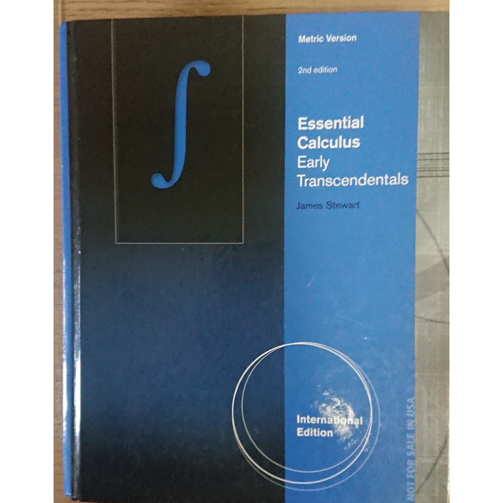 essential calculus early transcendentals 2/e [James Stewart]