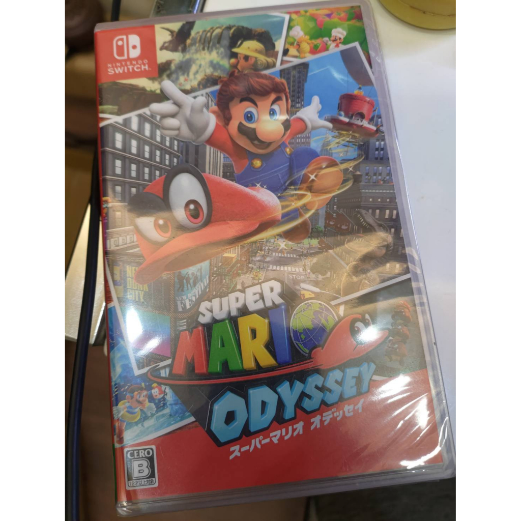 【現貨】超級 瑪利歐 奧德賽 實體片 日版封面 全新未拆 Nintendo Switch 遊戲