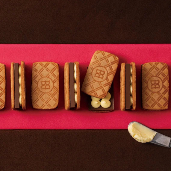 現貨✨日本 BUTTER STATE’s 情人節限定  奶油厚巧克力夾心餅乾 8入禮盒 巧克力 情人節