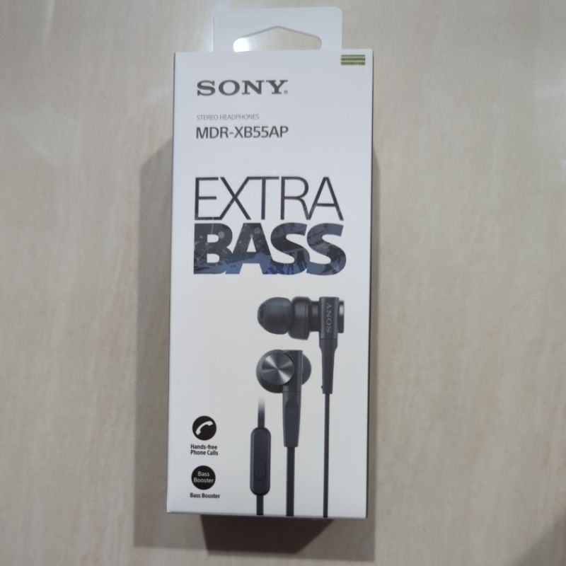 Sony MDR-XB55AP 重低音耳機 黑色