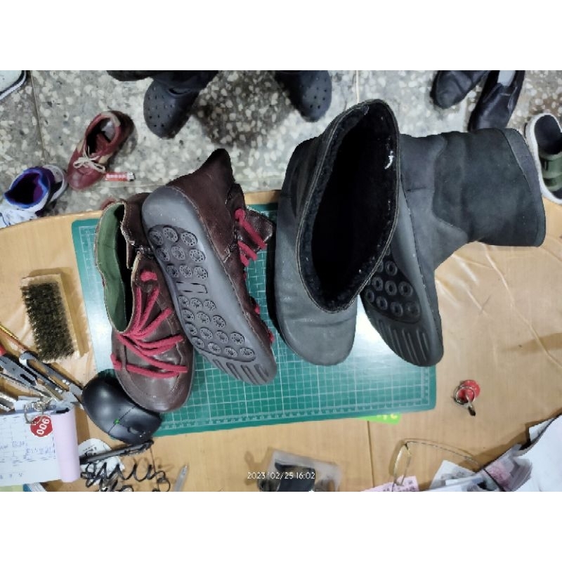 Camper Timberland，RedWing天柏倫靴 換白底修鞋，換鞋底，豆豆底，饅頭底
