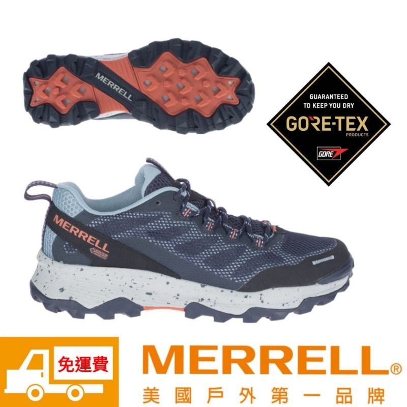 Merrell 女鞋 7.5 戶外健走登山鞋 防水 登山鞋 健走鞋 Gore-TEX 戶外鞋