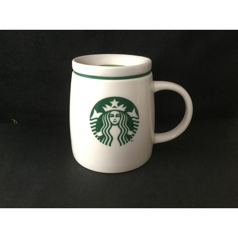 (100)(星巴克 Starbucks 2011年 茶壺馬克杯(含蓋)8oz )