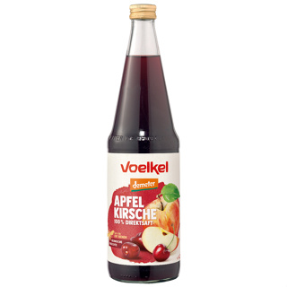 Voelkel 蘋果櫻桃汁🍎🍒嚴選生機酸櫻桃與多汁蘋果 來自德國 demeter 規範農場☀️