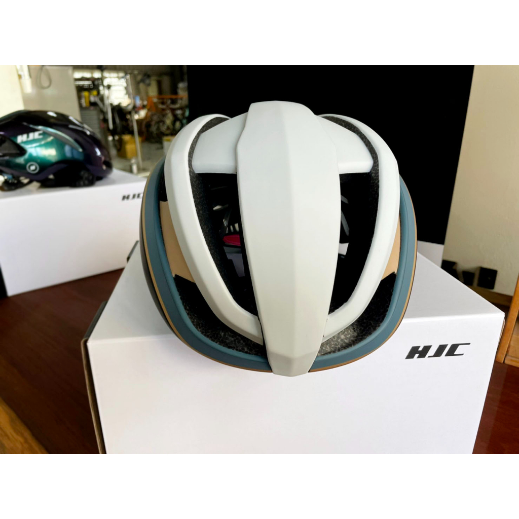 ~騎車趣~HJC IBEX 2.0頂級自行車帽 安全帽 頭盔 黑白金