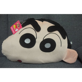 正版﹝授權﹞※CRAYON SHINCHAN 蠟筆小新※【小新大臉造型】二用抱枕+單人被