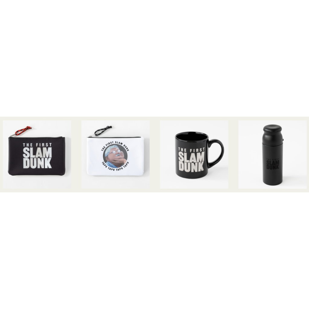 LISA日本代購 現貨 灌籃高手 劇場限定商品 安西教練 logo 變換拉鍊包 馬克杯 保溫瓶 Slam Dunk 周邊