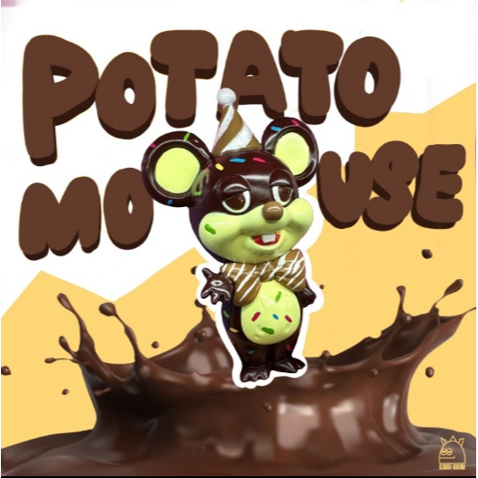 【請勿直接下標，不看內文一律封鎖】現貨 potatomouse 情人節巧克力派對鼠 馬鈴鼠