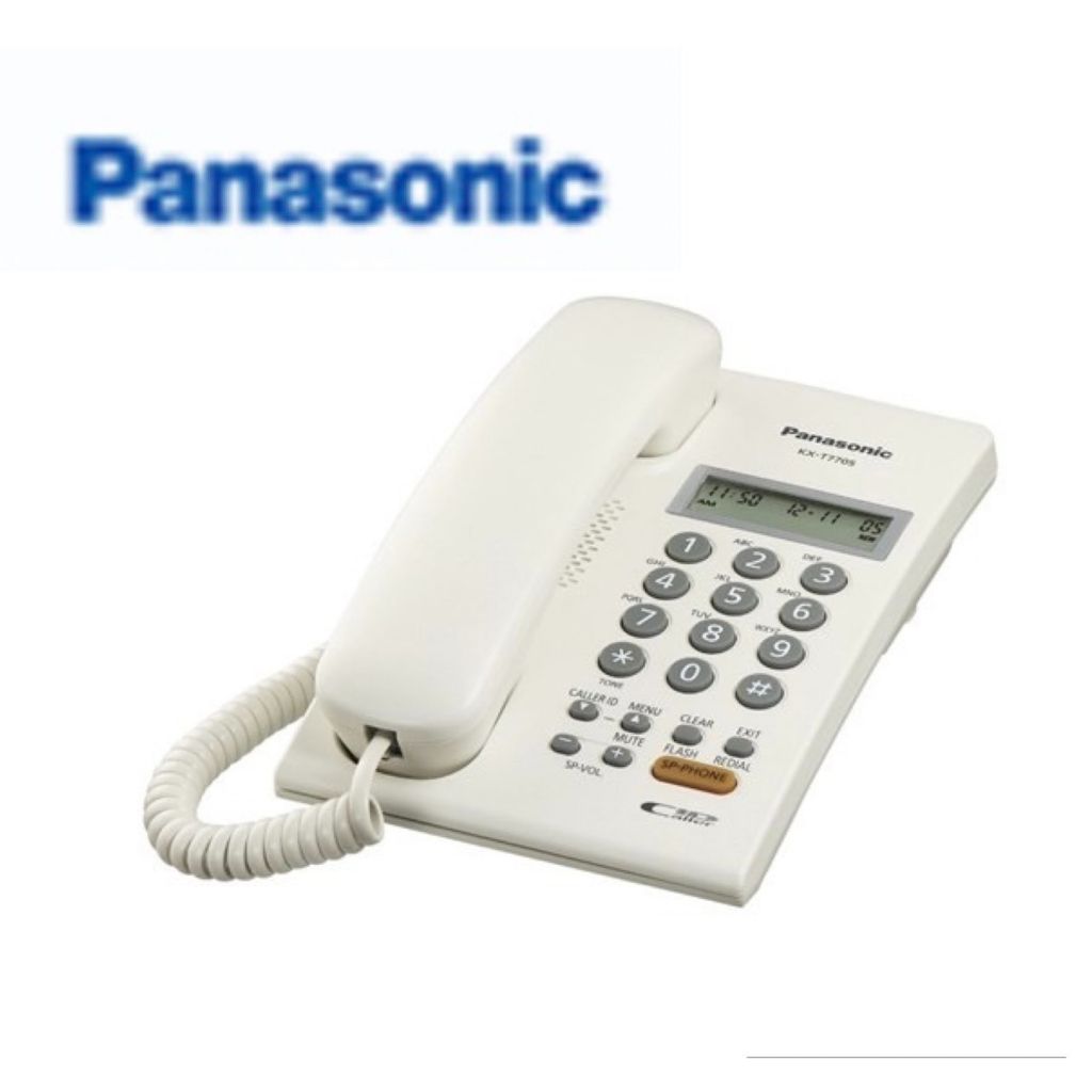 Panasonic國際 KX-T7705X 來電顯示有線電話機(公司貨)